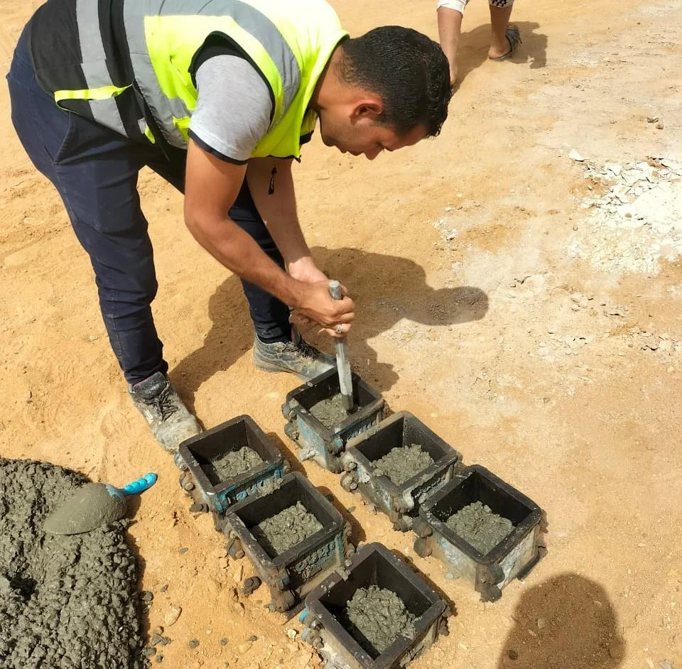 مشروع البنية الأساسية LINK-1 - صورة من التنفيذ